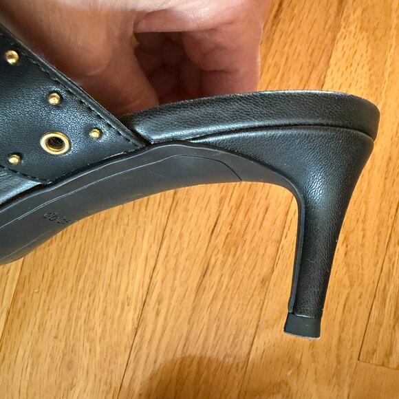 Dolce Vita Black Karlyn Mules Size 9.5 - Picture 5 of 11